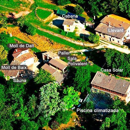 El Paller Del Moli De La Plana Riudaura Exteriör bild