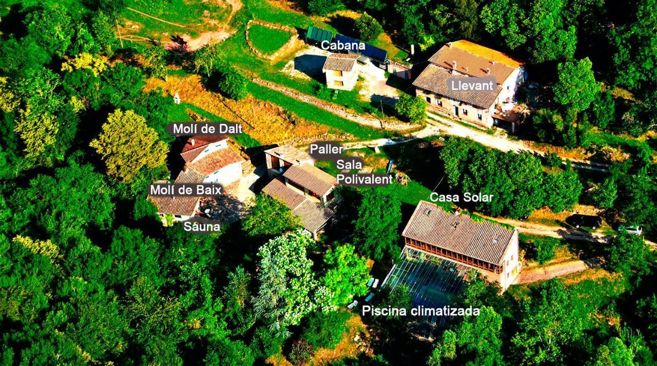 El Paller Del Moli De La Plana Riudaura Exteriör bild